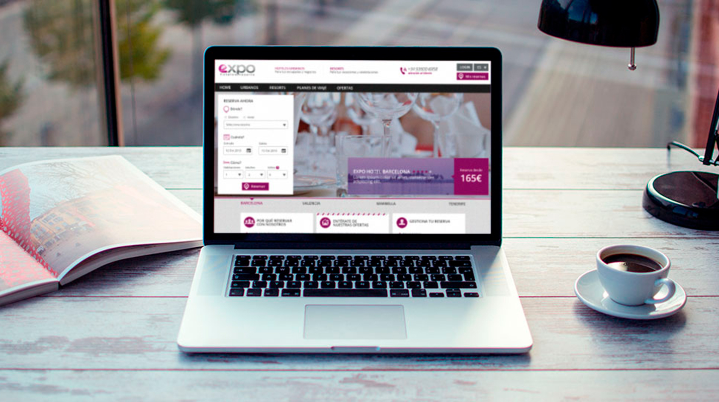 Imagen del prototipo en alta fidelidad para la versión desktop.